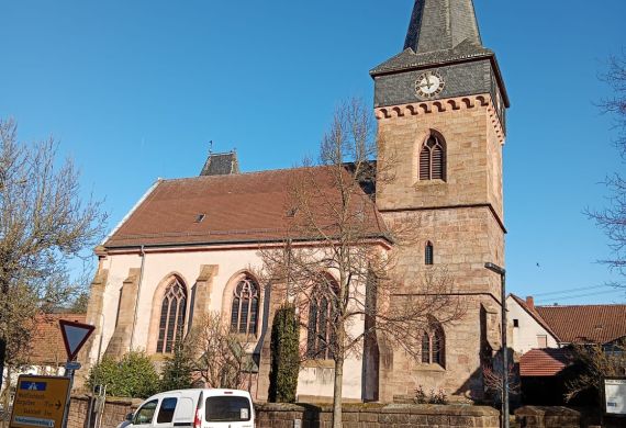 Trockenlegung einer Kirche in Rheinland Pfalz